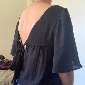 Open back Blouse